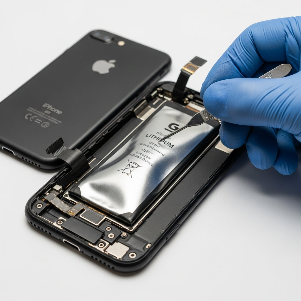 iPhone 7 Plus akkumulátor csere – Eco Mobil Allee