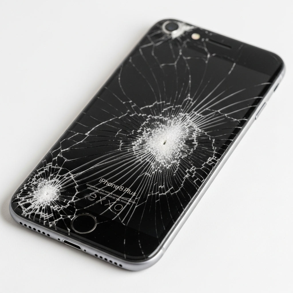 iPhone 8 Plus törött kijelző – Eco Mobil Allee szerviz