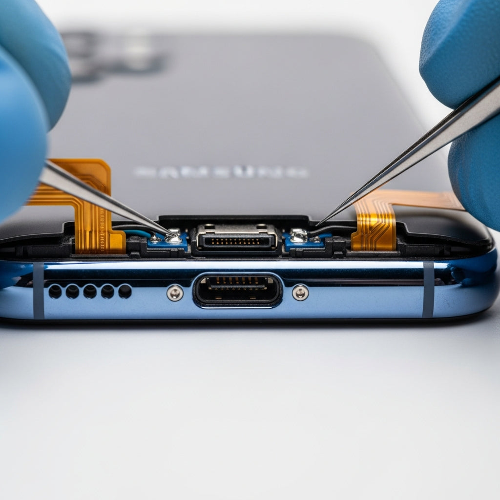 Samsung Galaxy A13 töltő csatlakozó csere – Eco Mobil Allee