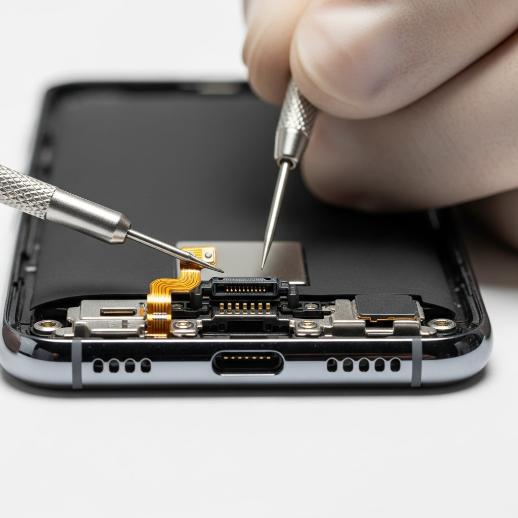 Samsung Galaxy A55 töltő csatlakozó csere – Eco Mobil Allee