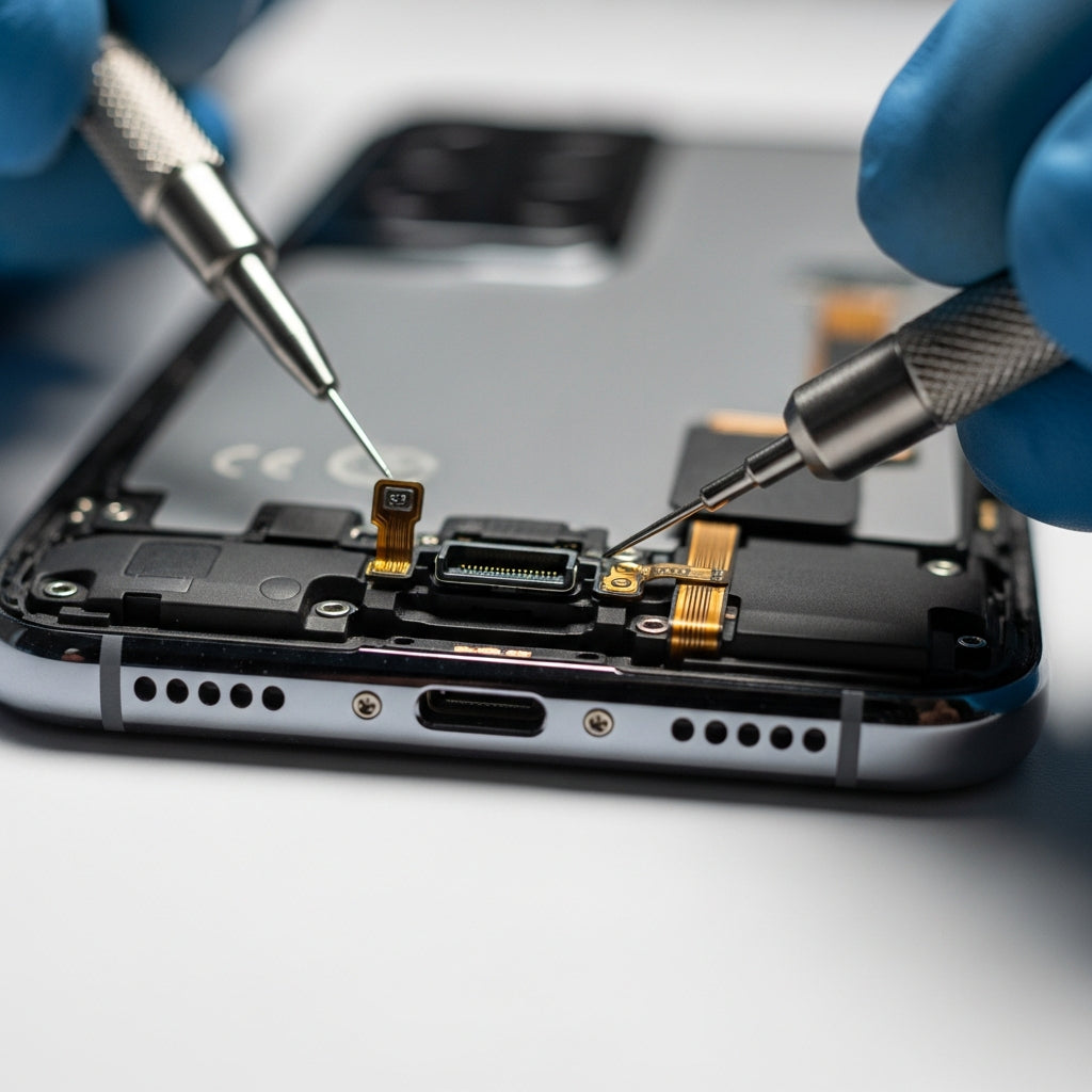 Samsung Galaxy S22 Plus töltő csatlakozó csere – Eco Mobil Allee