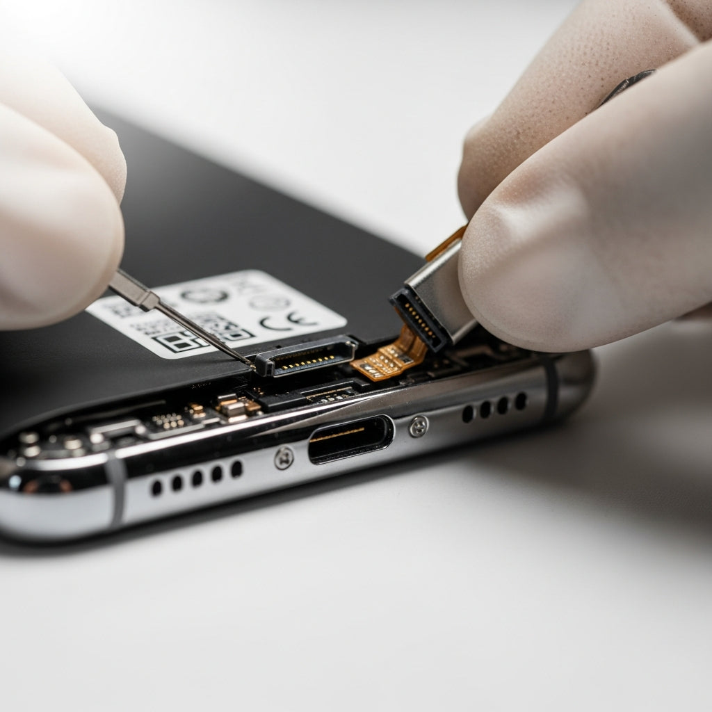 Samsung Galaxy S23 FE töltő csatlakozó csere – Eco Mobil Allee