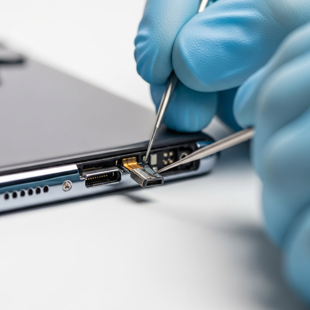 Samsung Galaxy S24 Plus töltő csatlakozó csere – Eco Mobil Allee