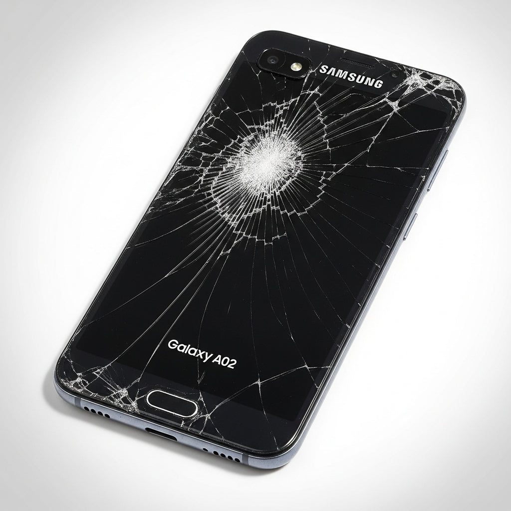 Samsung Galaxy A02 törött kijelző – Eco Mobil Allee szerviz