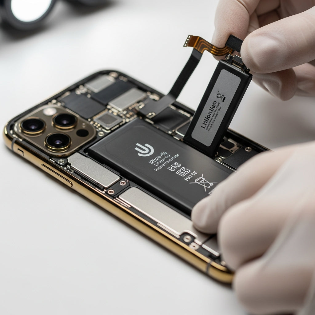 iPhone 16 Pro Max akkumulátor csere – Eco Mobil Allee