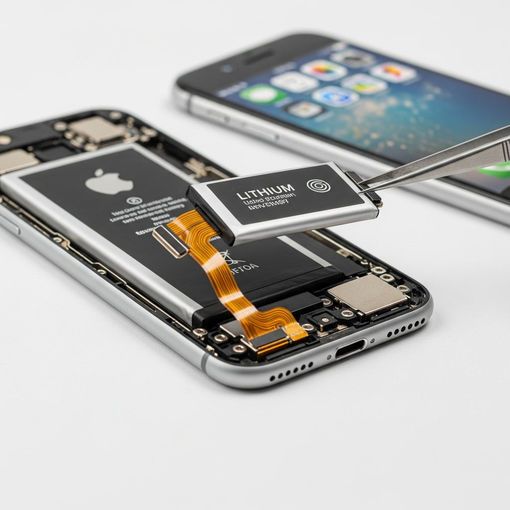 iPhone 6 akkumulátor csere – Eco Mobil Allee