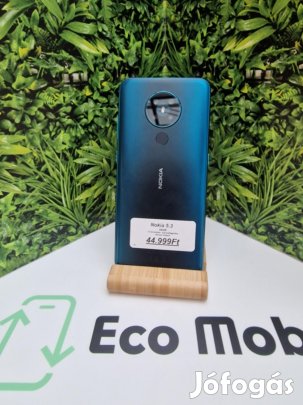 Nokia 5.3 Dual Sim 64 GB, 12 hó garancia