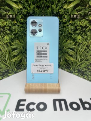 Xiaomi Redmi Note 12 Dual Sim 128 GB 4 GB Ram, 12 hó garancia