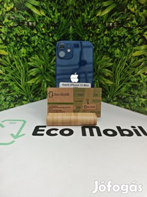 Apple iPhone 12 mini Kártyafüggetlen 128 GB 6 GB Ram, 12 hó garancia
