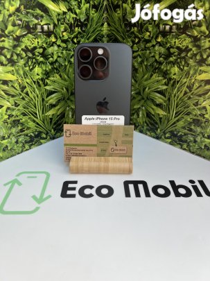 Apple iPhone 15 Pro Kártyafüggetlen 256 GB, 12 hó garancia