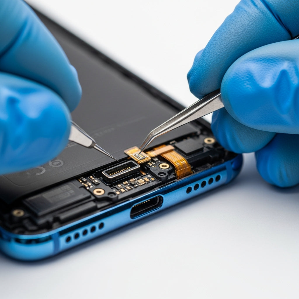 Samsung Galaxy A16 töltő csatlakozó csere – Eco Mobil Allee