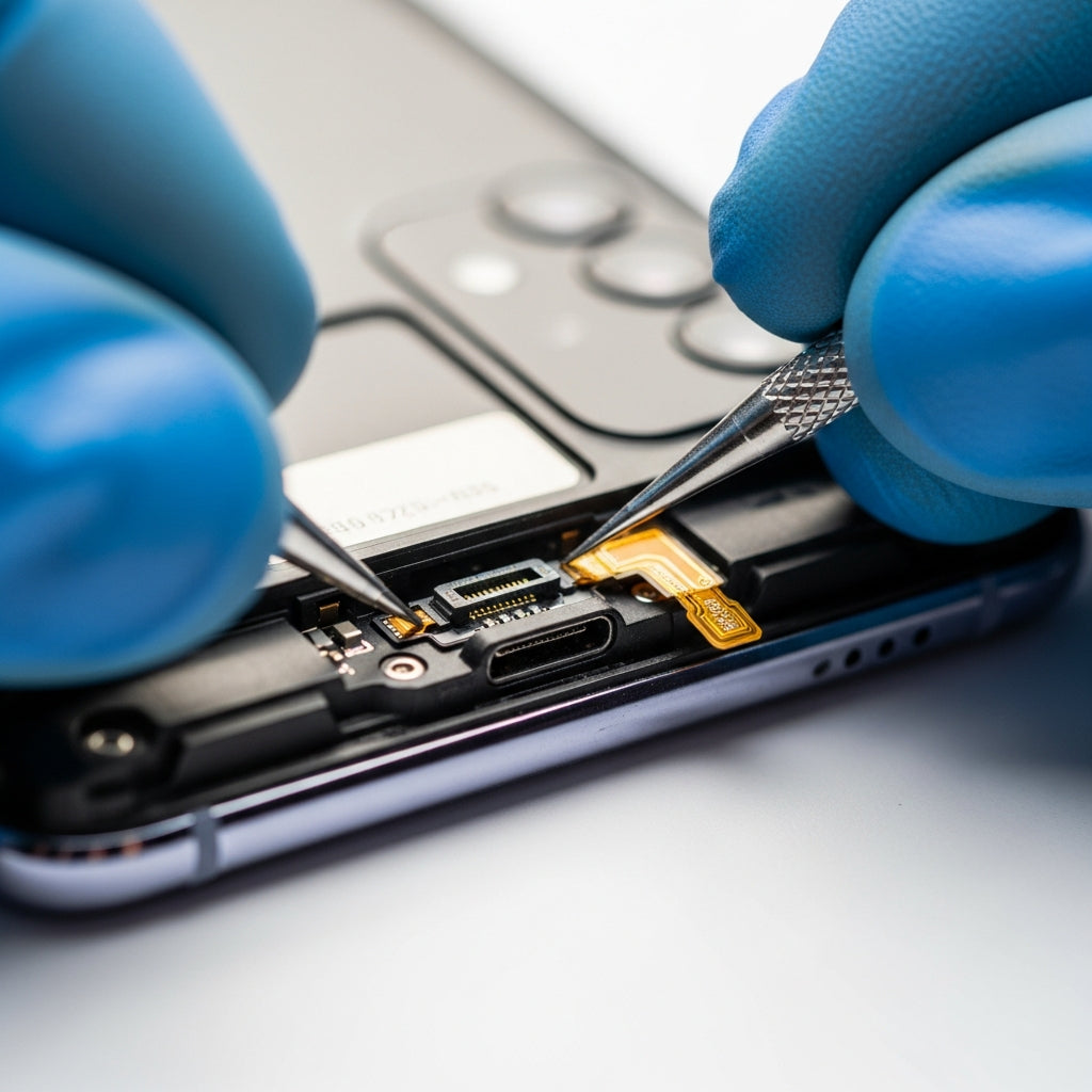 Samsung Galaxy A23 töltő csatlakozó csere – Eco Mobil Allee