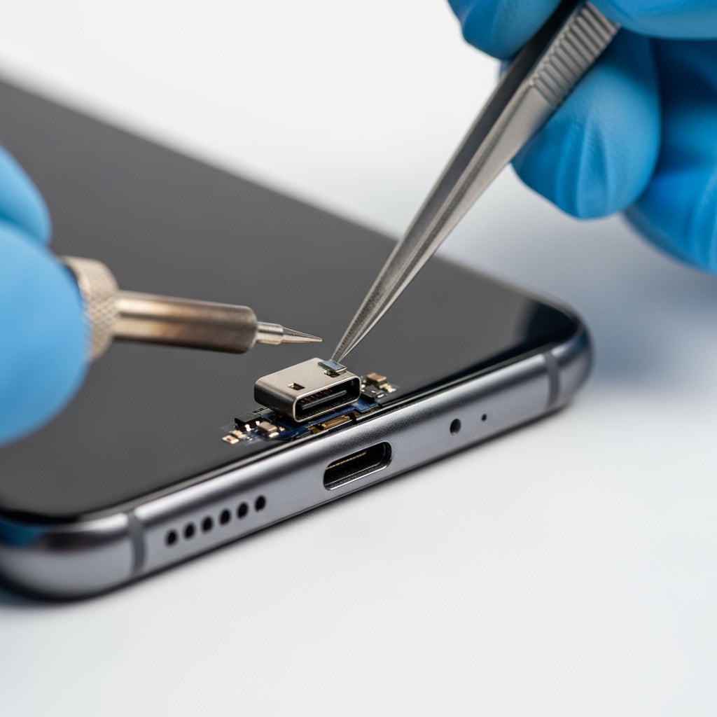 Samsung Galaxy A32 5G töltő csatlakozó – Eco Mobil Allee