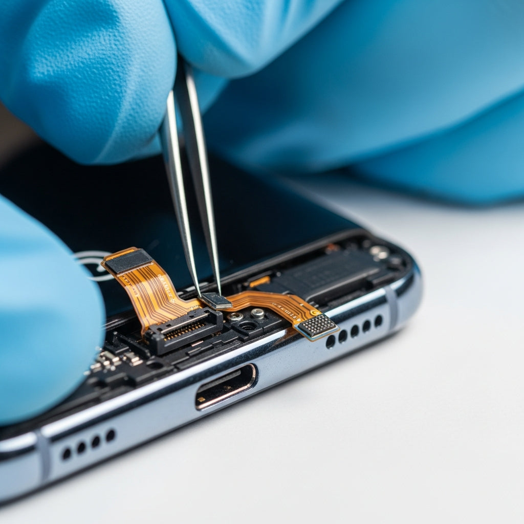 Samsung Galaxy A41 töltő csatlakozó csere – Eco Mobil Allee