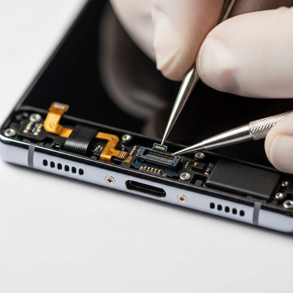 Samsung Galaxy Note 20 Ultra töltő csatlakozó csere – Eco Mobil Allee