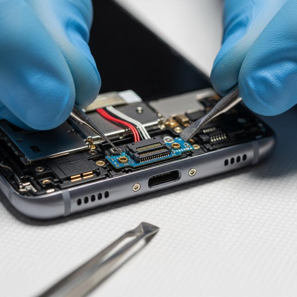 Samsung Galaxy Note 8 töltő csatlakozó csere – Eco Mobil Allee