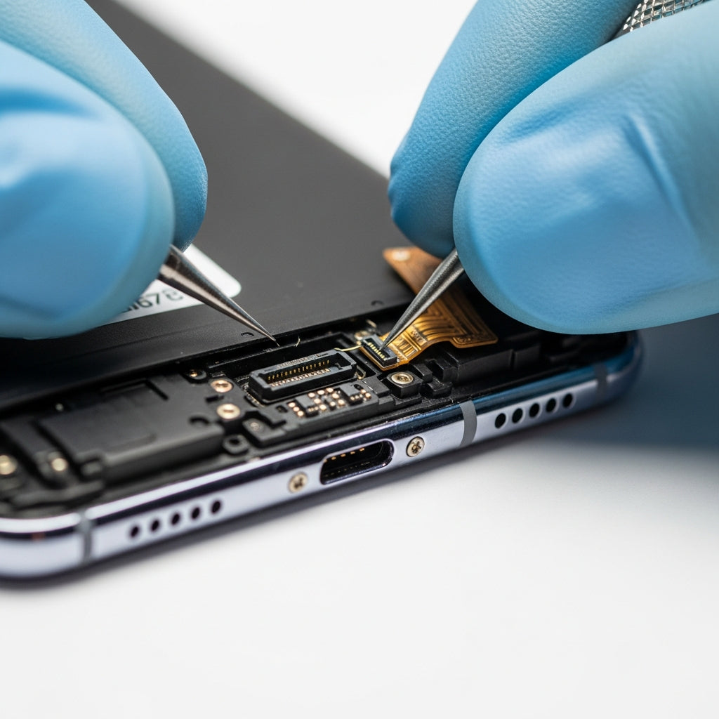 Samsung Galaxy S20 Ultra töltő csatlakozó csere – Eco Mobil Allee