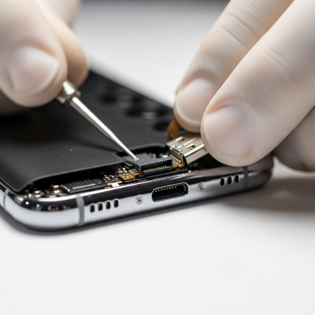 Samsung Galaxy S21 FE töltő csatlakozó csere – Eco Mobil Allee