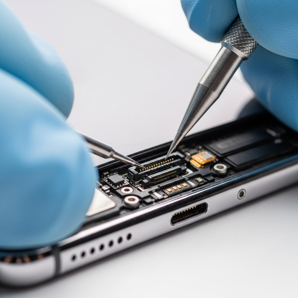 Samsung Galaxy S21 Plus töltő csatlakozó csere – Eco Mobil Allee