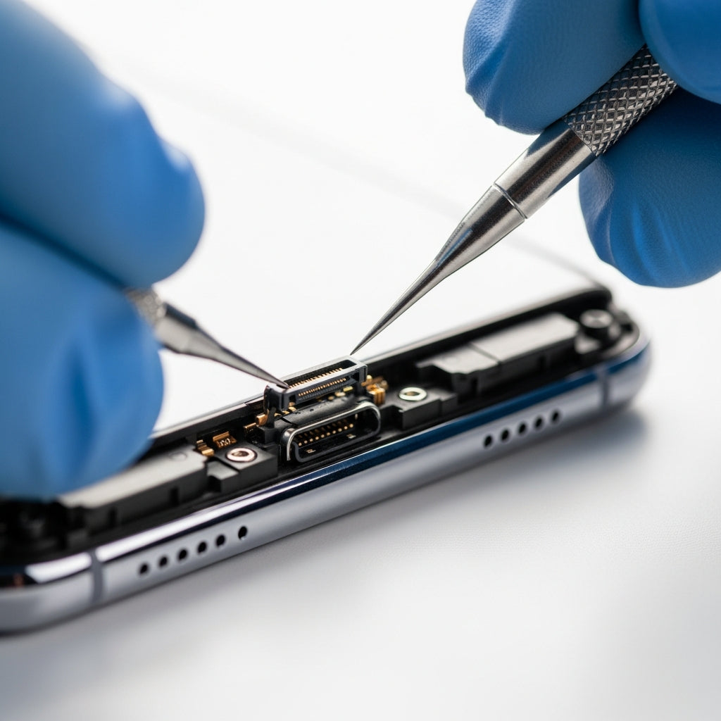 Samsung Galaxy S21 töltő csatlakozó csere – Eco Mobil Allee
