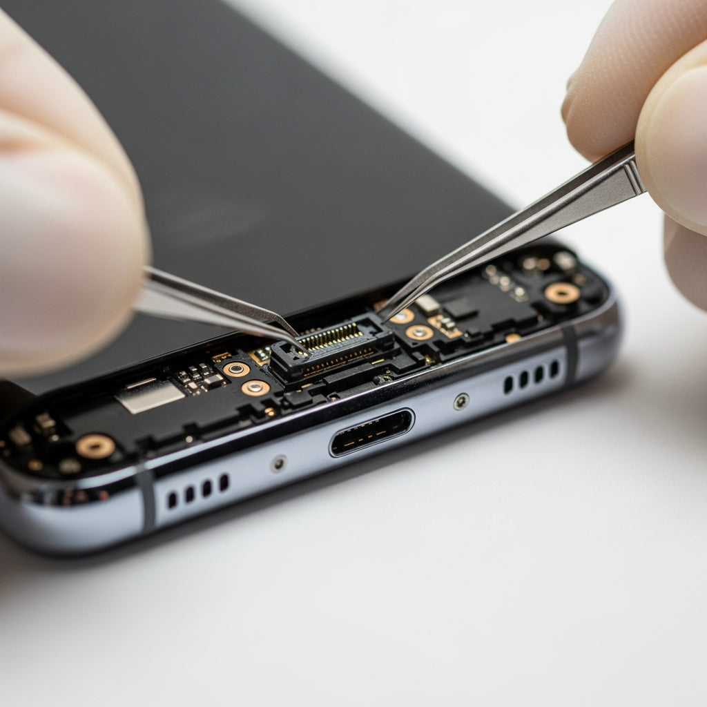 Samsung Galaxy S21 Ultra töltő csatlakozó csere – Eco Mobil Allee