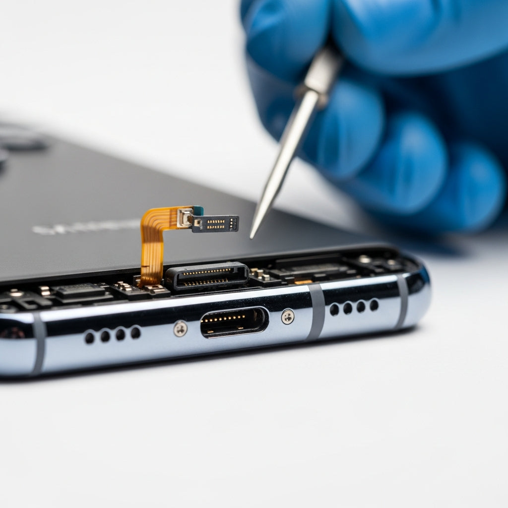 Samsung Galaxy S23 töltő csatlakozó csere – Eco Mobil Allee