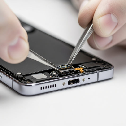 Samsung Galaxy S23 Ultra töltő csatlakozó csere – Eco Mobil Allee