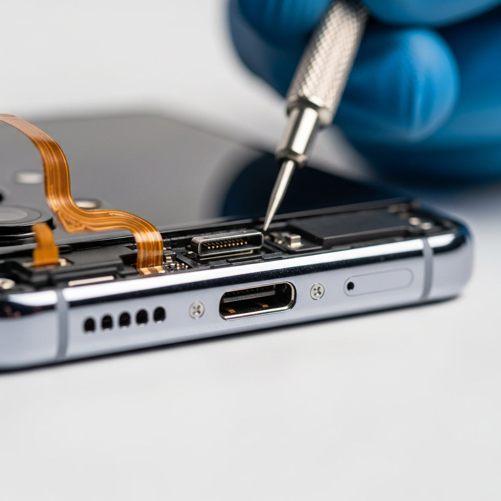 Samsung Galaxy Z Flip 4 töltő csatlakozó csere – Eco Mobil Allee